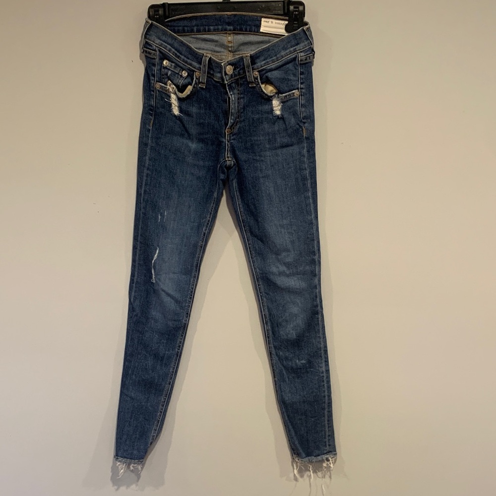 rag & bone Indigo Skinny Jeans